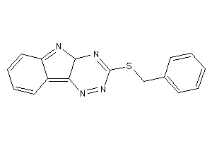 3-(benzylthio)-4aH-[1,2,4]triazino[5,6-b]indole