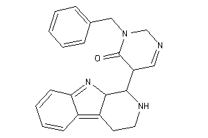 Image of 5-(2,3,4,9a-tetrahydro-1H-$b-carbolin-1-yl)-3-benzyl-2,5-dihydropyrimidin-4-one