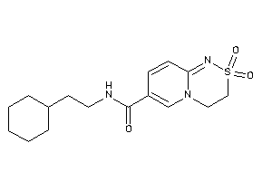 N-(2-cyclohexylethyl)-2,2-diketo-3,4-dihydropyrido[2,1-c][1,2,4]thiadiazine-7-carboxamide
