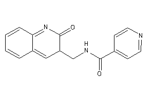 N-[(2-keto-3H-quinolin-3-yl)methyl]isonicotinamide