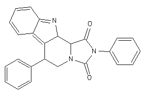 2,6-diphenyl-5,6,11a,11b-tetrahydroimidazo[5,1-a]$b-carboline-1,3-quinone