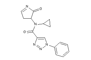 N-cyclopropyl-N-(2-keto-1-pyrrolin-3-yl)-1-phenyl-triazole-4-carboxamide