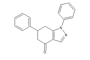 Image of 1,6-diphenyl-6,7-dihydro-5H-indazol-4-one