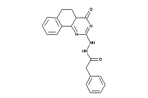 Image of N'-(4-keto-5,6-dihydro-4aH-benzo[h]quinazolin-2-yl)-2-phenyl-acetohydrazide