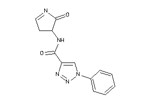 N-(2-keto-1-pyrrolin-3-yl)-1-phenyl-triazole-4-carboxamide