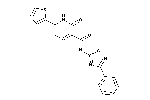 2-keto-N-(3-phenyl-1,2,4-thiadiazol-5-yl)-6-(2-thienyl)-1H-pyridine-3-carboxamide