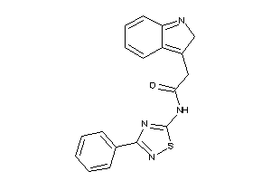 Image of 2-(2H-indol-3-yl)-N-(3-phenyl-1,2,4-thiadiazol-5-yl)acetamide