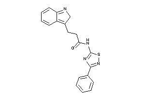 3-(2H-indol-3-yl)-N-(3-phenyl-1,2,4-thiadiazol-5-yl)propionamide