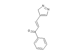 1-phenyl-3-(3H-pyrazol-4-yl)prop-2-en-1-one