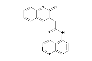 2-(2-keto-3H-quinolin-3-yl)-N-(5-quinolyl)acetamide