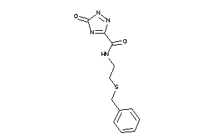 Image of N-[2-(benzylthio)ethyl]-5-keto-1,2,4-triazole-3-carboxamide