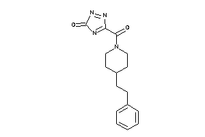 5-(4-phenethylpiperidine-1-carbonyl)-1,2,4-triazol-3-one