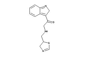 1-(2H-indol-3-yl)-2-(2-thiazolin-5-ylmethylamino)ethanone