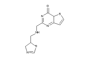 2-[(2-thiazolin-5-ylmethylamino)methyl]-4aH-thieno[3,2-d]pyrimidin-4-one