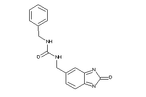 1-benzyl-3-[(2-ketobenzimidazol-5-yl)methyl]urea