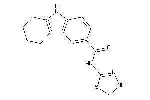 Image of N-(2,3-dihydro-1,3,4-thiadiazol-5-yl)-6,7,8,9-tetrahydro-5H-carbazole-3-carboxamide