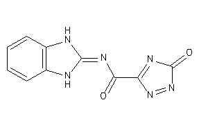 N-(1,3-dihydrobenzimidazol-2-ylidene)-5-keto-1,2,4-triazole-3-carboxamide
