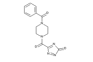 Image of 5-(4-benzoylpiperazine-1-carbonyl)-1,2,4-triazol-3-one