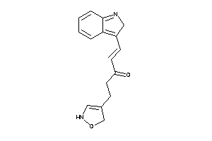 1-(2H-indol-3-yl)-5-(3-isoxazolin-4-yl)pent-1-en-3-one