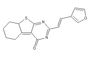 2-[2-(3-furyl)vinyl]-6,7,8,8a-tetrahydro-5H-benzothiopheno[2,3-d]pyrimidin-4-one