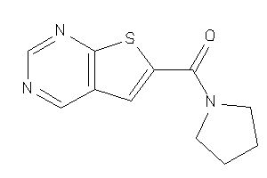 Pyrrolidino(thieno[2,3-d]pyrimidin-6-yl)methanone