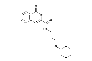 N-[3-(cyclohexylamino)propyl]-1-keto-2H-isoquinoline-3-carboxamide