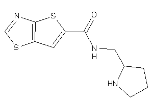 Image of N-(pyrrolidin-2-ylmethyl)thieno[2,3-d]thiazole-5-carboxamide