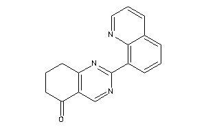 Image of 2-(8-quinolyl)-7,8-dihydro-6H-quinazolin-5-one