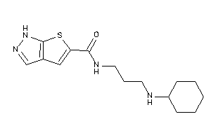 N-[3-(cyclohexylamino)propyl]-1H-thieno[2,3-c]pyrazole-5-carboxamide