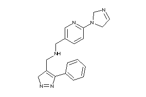 Image of [6-(3-imidazolin-1-yl)-3-pyridyl]methyl-[(5-phenyl-3H-pyrazol-4-yl)methyl]amine