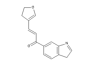 3-(2,3-dihydrofuran-4-yl)-1-(3H-indol-6-yl)prop-2-en-1-one