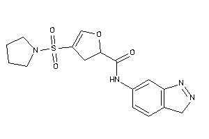 N-(3H-indazol-6-yl)-4-pyrrolidinosulfonyl-2,3-dihydrofuran-2-carboxamide