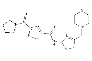 N-[4-(morpholinomethyl)-3-thiazolin-2-yl]-5-(pyrrolidine-1-carbonyl)-2H-pyrrole-3-carboxamide