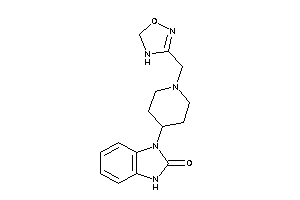 Image of 3-[1-(4,5-dihydro-1,2,4-oxadiazol-3-ylmethyl)-4-piperidyl]-1H-benzimidazol-2-one