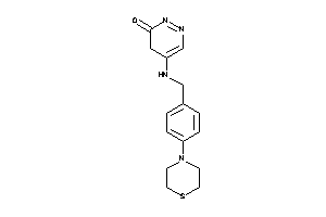 5-[(4-thiomorpholinobenzyl)amino]-4H-pyridazin-3-one