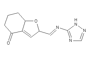 2-(1H-1,2,4-triazol-5-yliminomethyl)-5,6,7,7a-tetrahydro-2H-benzofuran-4-one