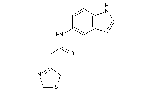 N-(1H-indol-5-yl)-2-(3-thiazolin-4-yl)acetamide
