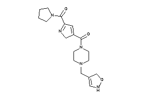 [4-(3-isoxazolin-4-ylmethyl)piperazino]-[5-(pyrrolidine-1-carbonyl)-2H-pyrrol-3-yl]methanone