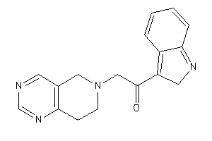 2-(7,8-dihydro-5H-pyrido[4,3-d]pyrimidin-6-yl)-1-(2H-indol-3-yl)ethanone