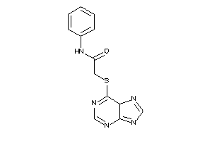Image of N-phenyl-2-(5H-purin-6-ylthio)acetamide