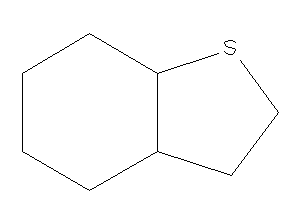 Image of 2,3,3a,4,5,6,7,7a-octahydrobenzothiophene
