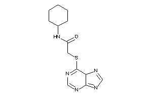 N-cyclohexyl-2-(5H-purin-6-ylthio)acetamide