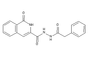 1-keto-N'-(2-phenylacetyl)-2H-isoquinoline-3-carbohydrazide