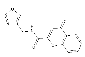 Image of 4-keto-N-(1,2,4-oxadiazol-3-ylmethyl)chromene-2-carboxamide