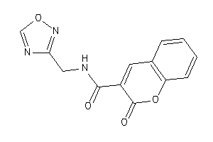 2-keto-N-(1,2,4-oxadiazol-3-ylmethyl)chromene-3-carboxamide