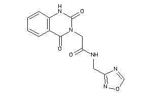 2-(2,4-diketo-1H-quinazolin-3-yl)-N-(1,2,4-oxadiazol-3-ylmethyl)acetamide