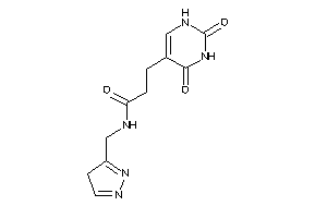 Image of 3-(2,4-diketo-1H-pyrimidin-5-yl)-N-(4H-pyrazol-3-ylmethyl)propionamide