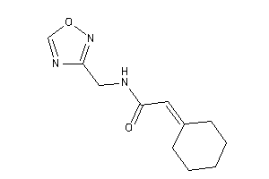 Image of 2-cyclohexylidene-N-(1,2,4-oxadiazol-3-ylmethyl)acetamide