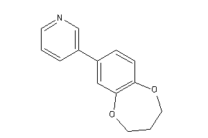 3-(3,4-dihydro-2H-1,5-benzodioxepin-7-yl)pyridine