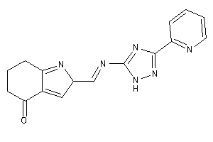 2-[[3-(2-pyridyl)-1H-1,2,4-triazol-5-yl]iminomethyl]-2,5,6,7-tetrahydroindol-4-one